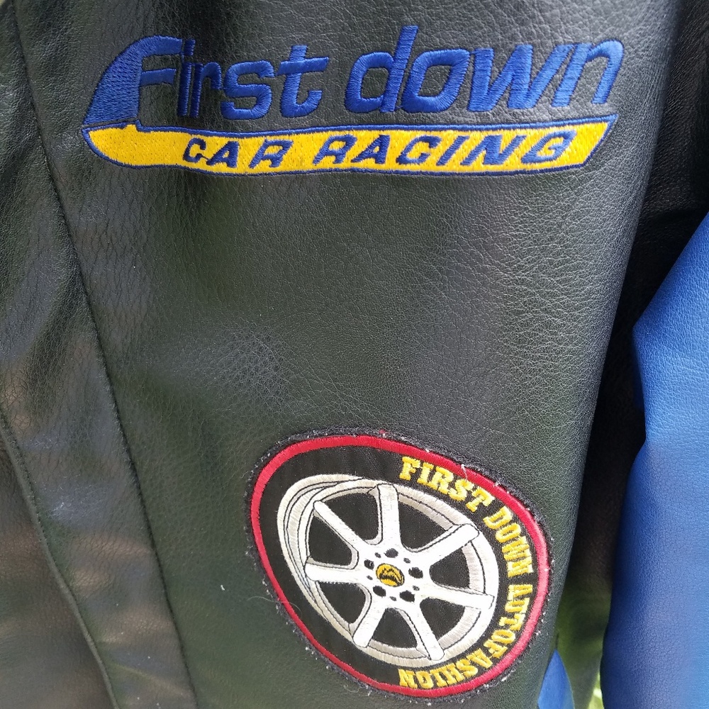 Men's FIRST DOWN Auto Racing Zip-Up Jacket - Picture 6 of 8
